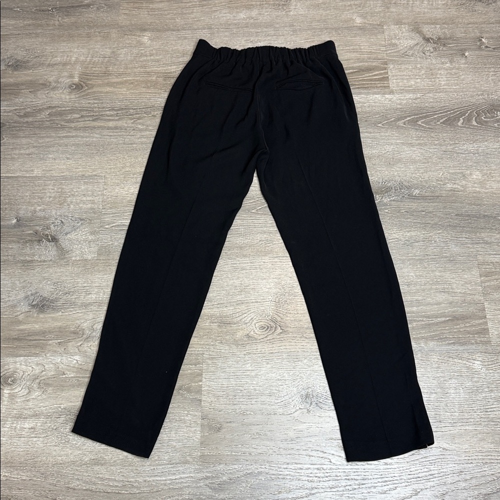 Vince. Women’s Black High Waisted Straight Leg Pull On Pants Sz Small - Picture 6 of 11